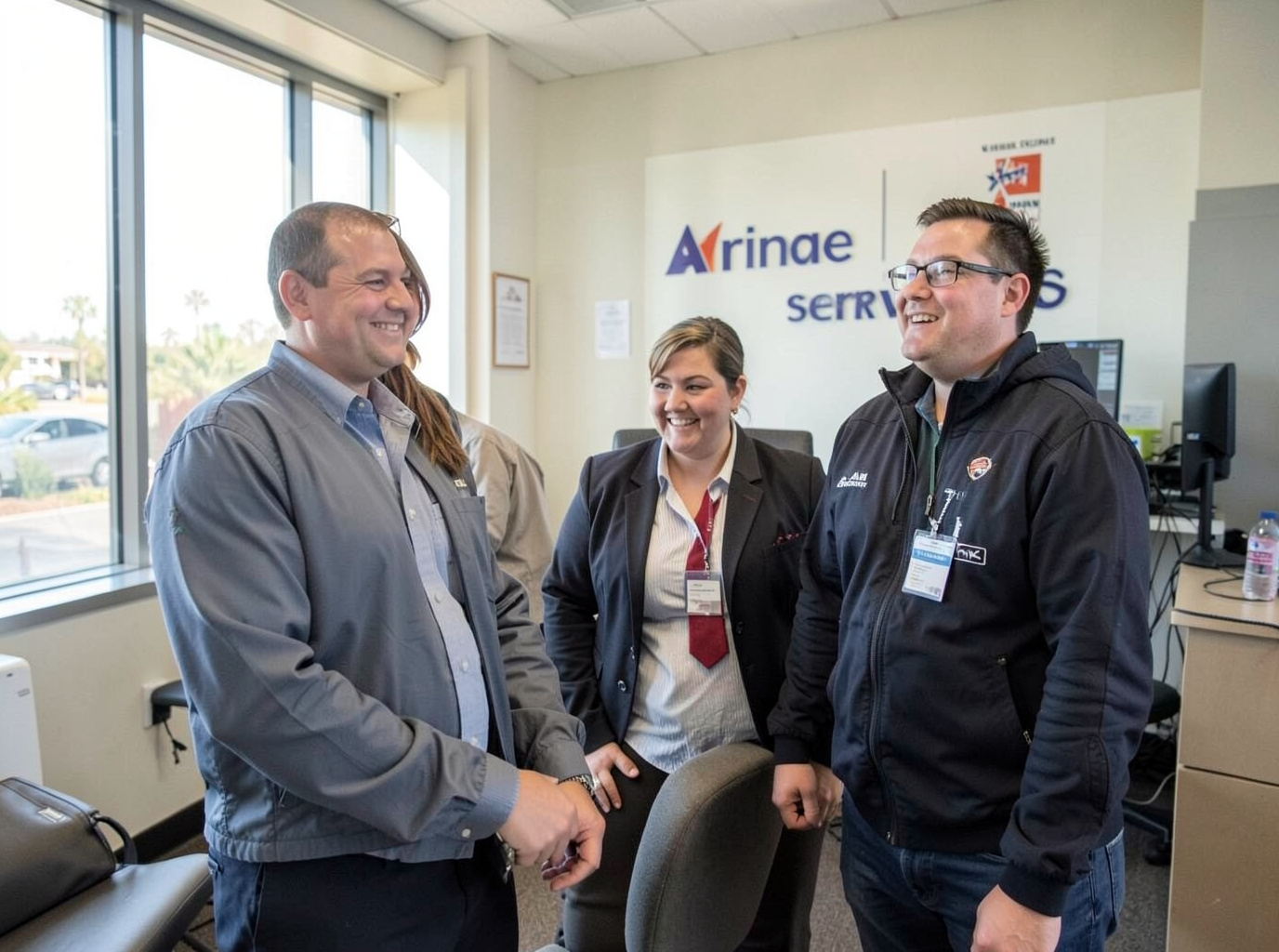 The AA Travel Desk team at work in Phoenix